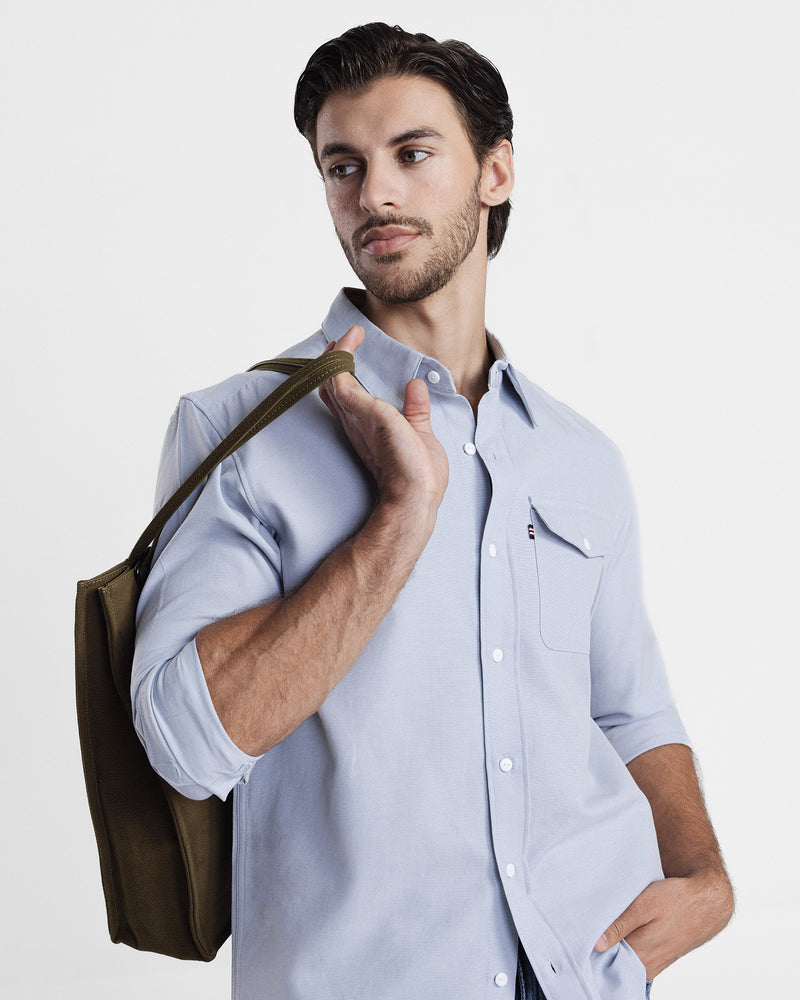 Men Relaxed Fit Casual Shirt