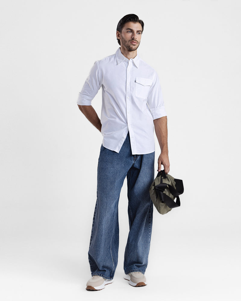 Men Relaxed Fit Casual Shirt