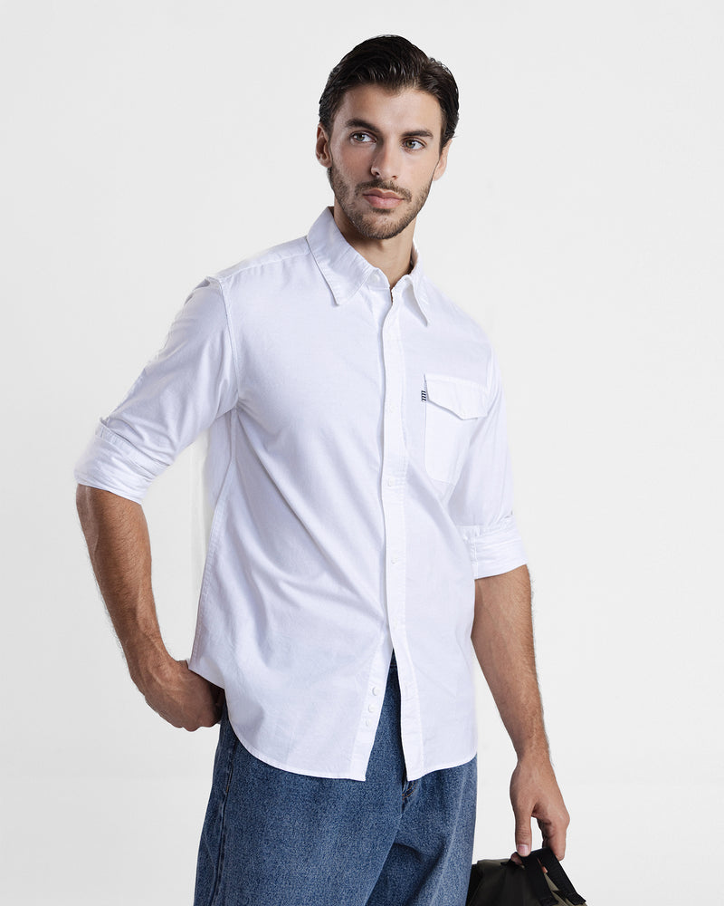 Men Relaxed Fit Casual Shirt