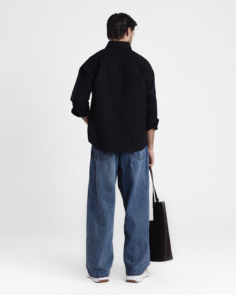 Men Loose Fit Casual Shirt