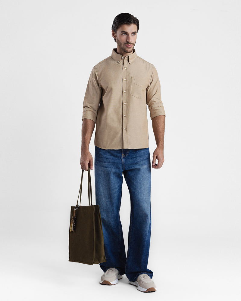 Men Regular Fit Casual Shirt