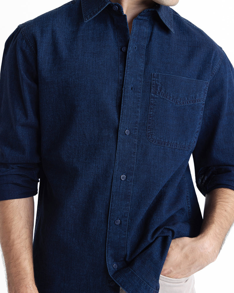 Men Relaxed Fit Casual Shirt