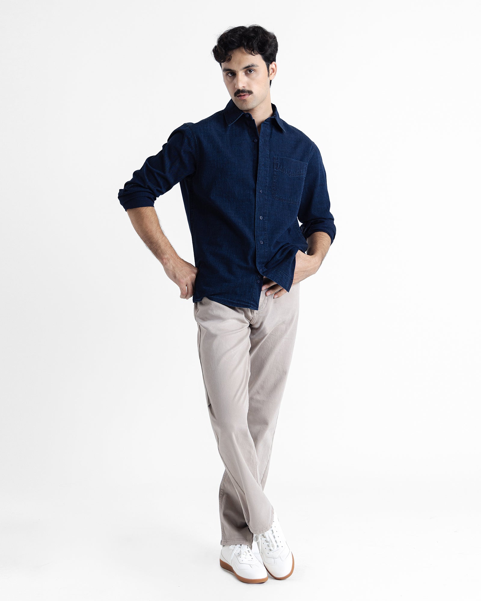 Men Relaxed Fit Casual Shirt - Engine - Buy Now