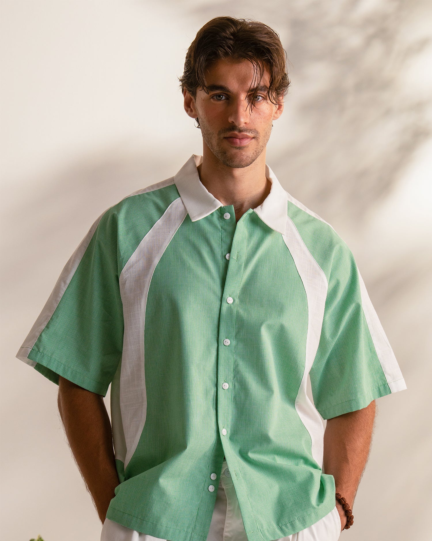 Men Loose Fit Casual Shirt - Engine - Buy Now