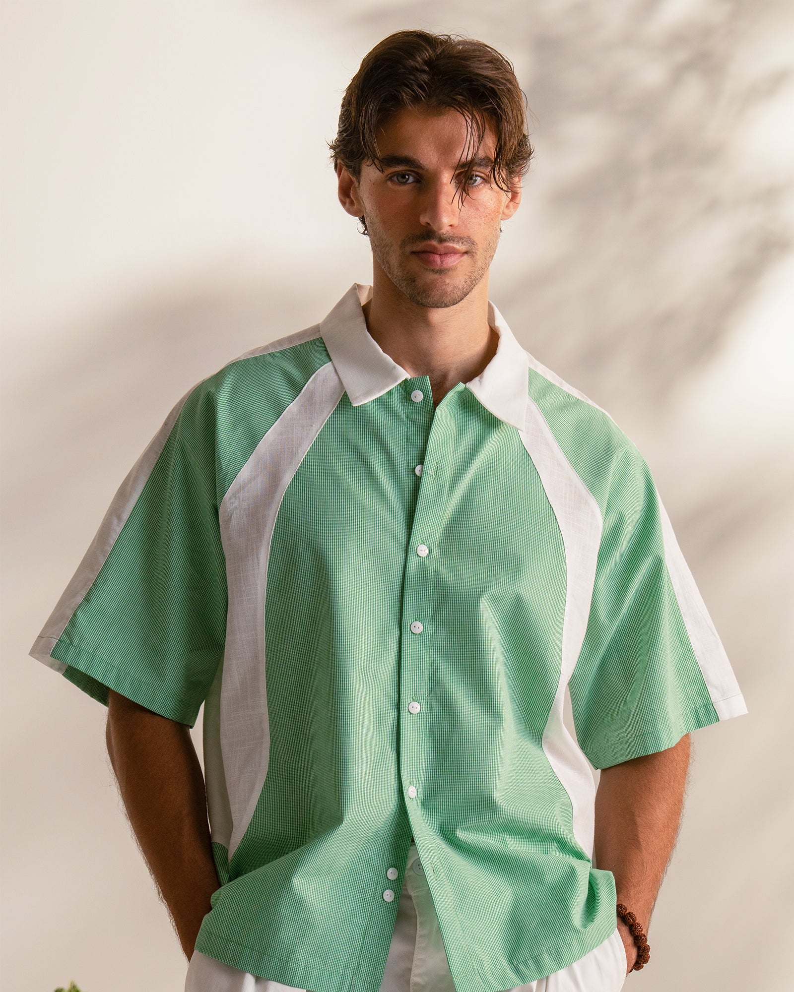 Men Loose Fit Casual Shirt - Engine - Buy Now
