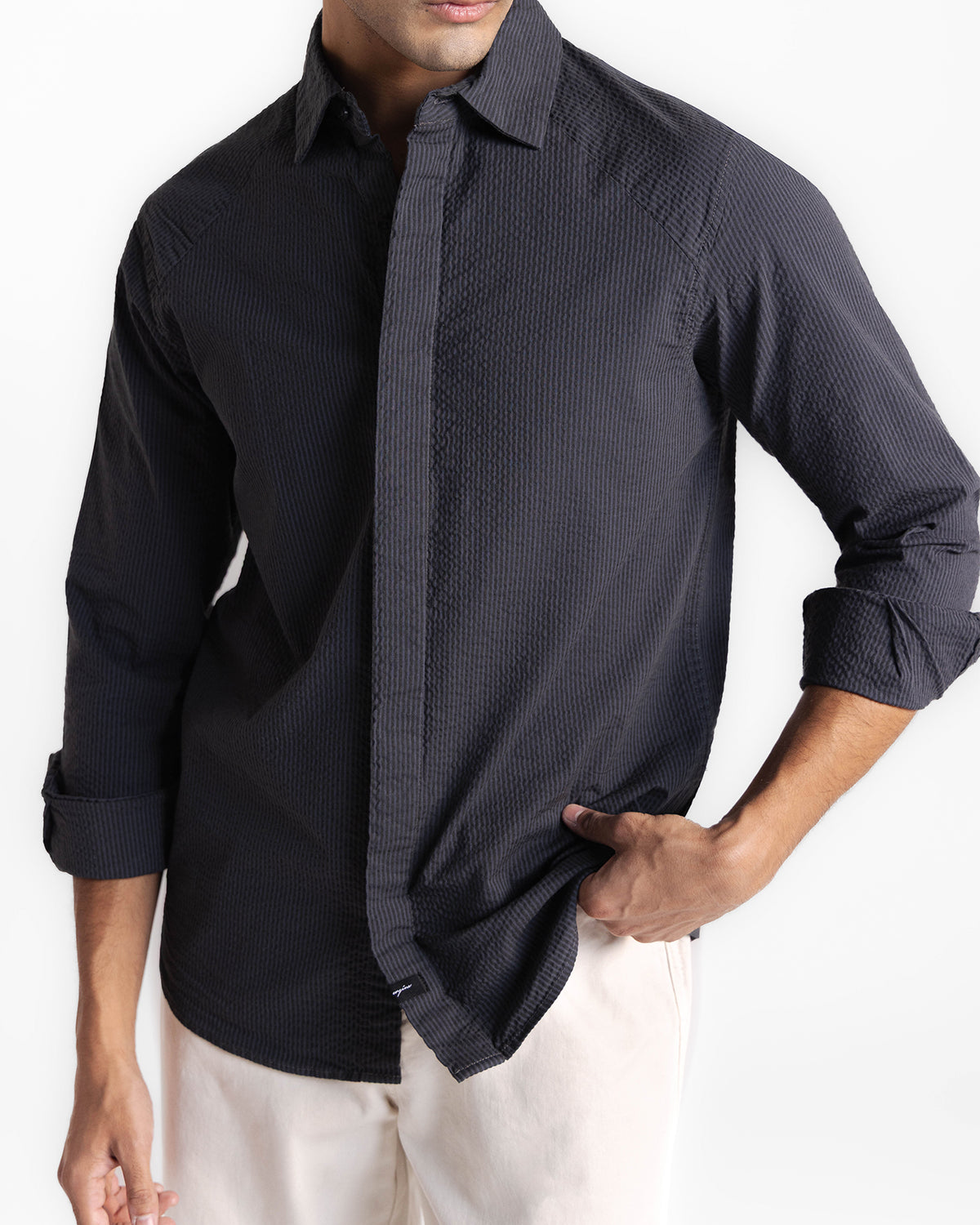 Men Regular Fit Casual Shirt - Engine - Buy Now