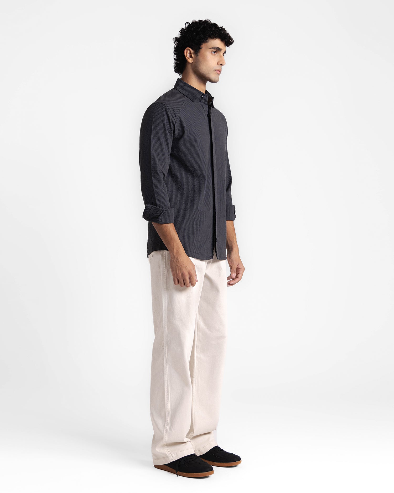 Men Regular Fit Casual Shirt - Engine - Buy Now