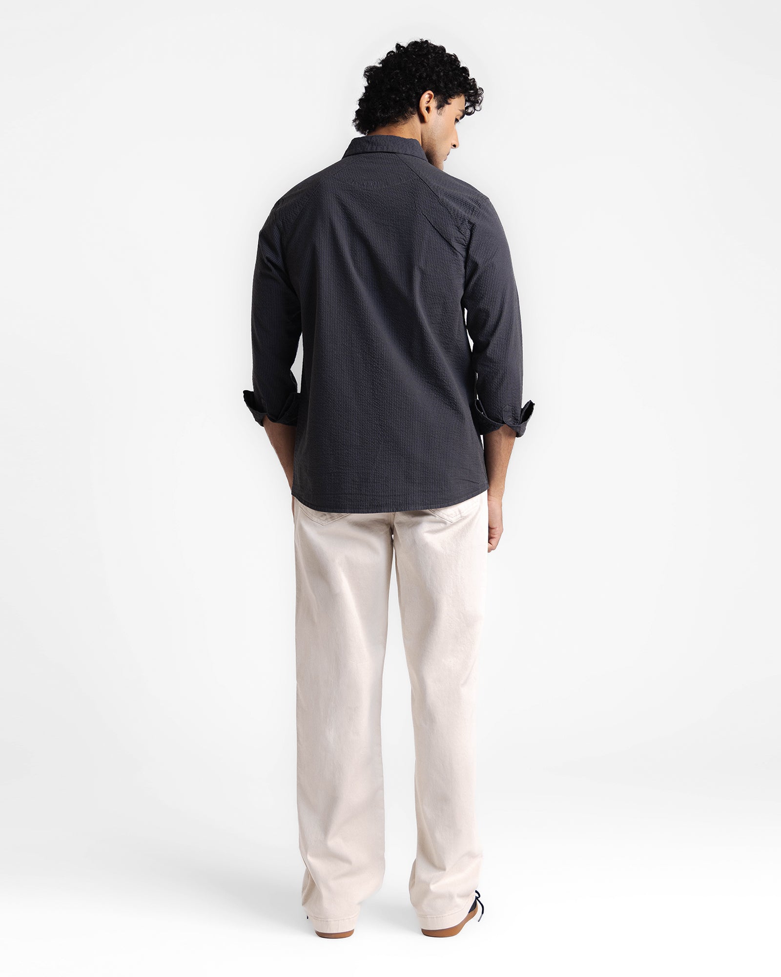 Men Regular Fit Casual Shirt - Engine - Buy Now