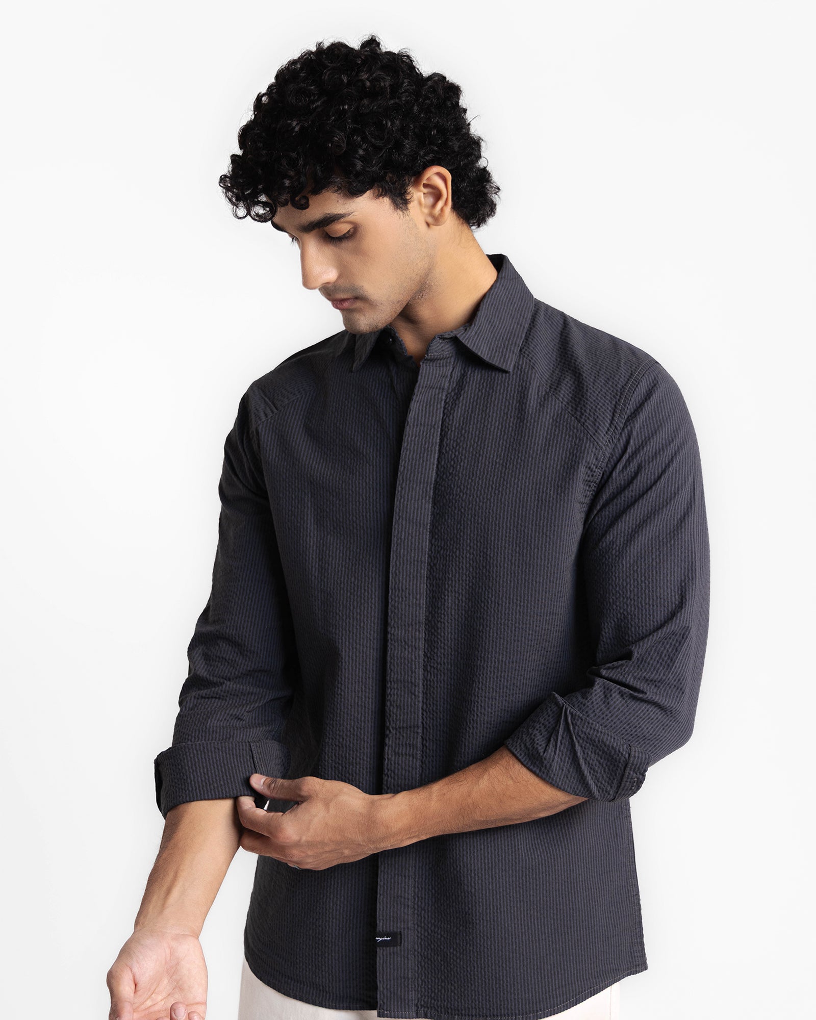 Men Regular Fit Casual Shirt - Engine - Buy Now