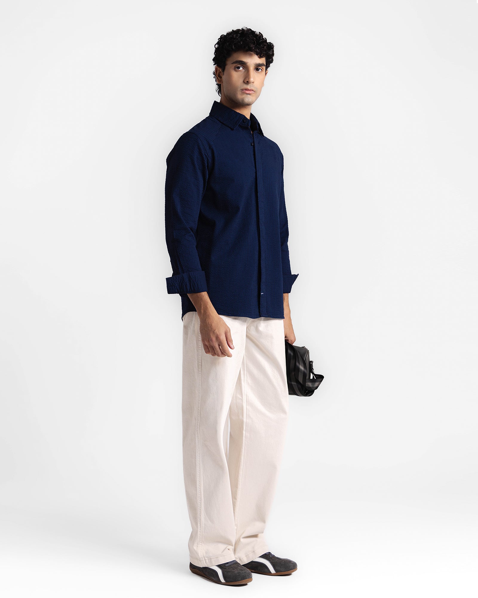 Men Regular Fit Casual Shirt - Engine - Buy Now