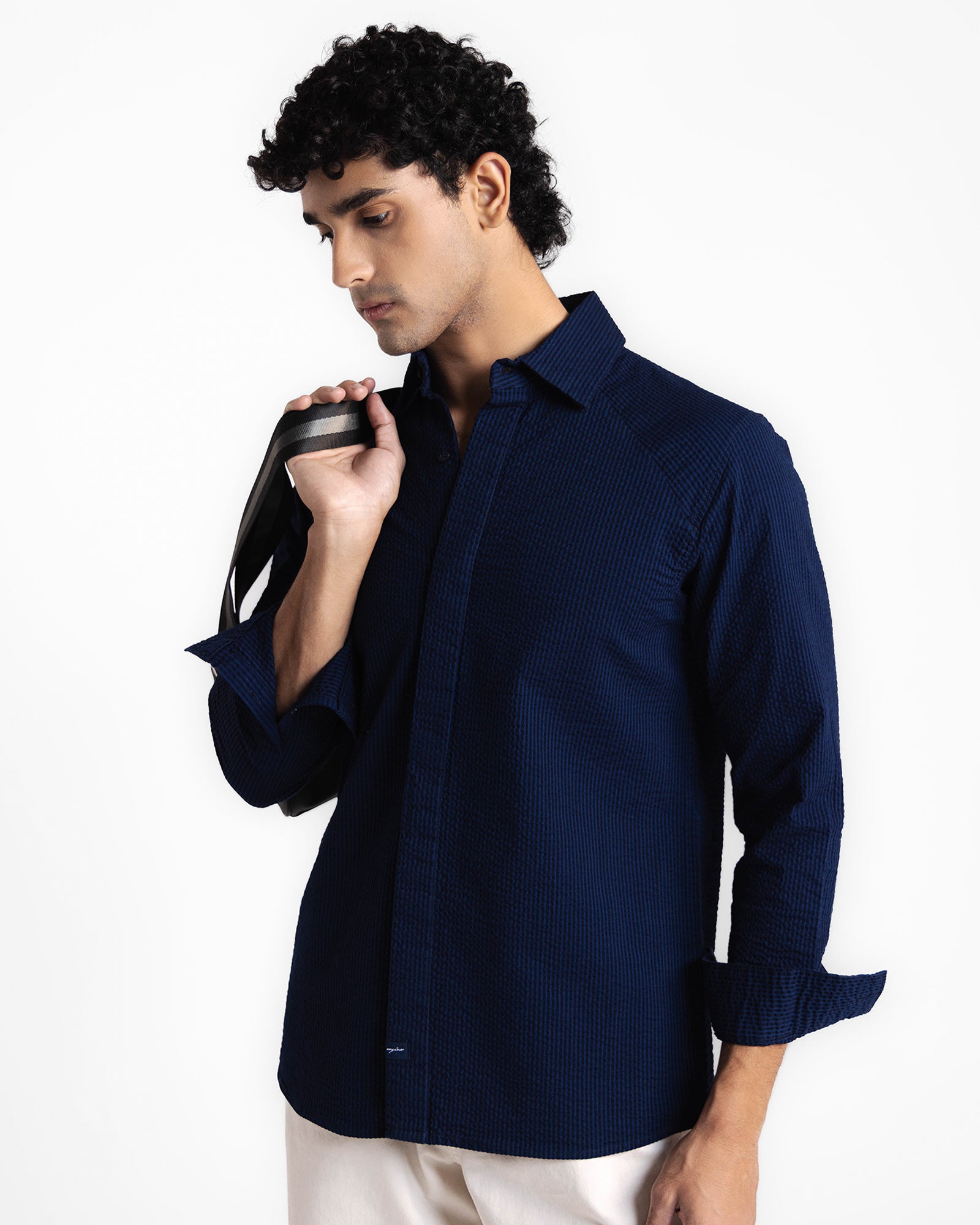 Men Regular Fit Casual Shirt - Engine - Buy Now