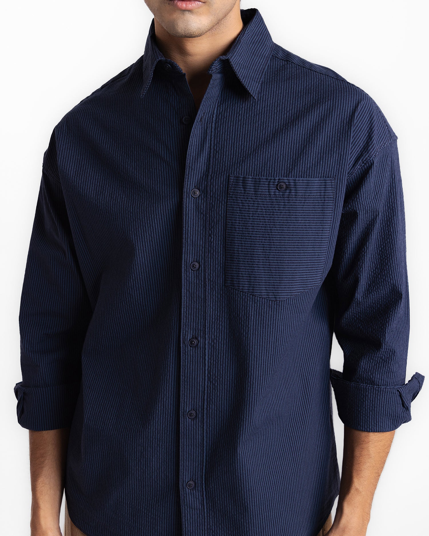 Men Regular Fit Casual Shirt - Engine - Buy Now