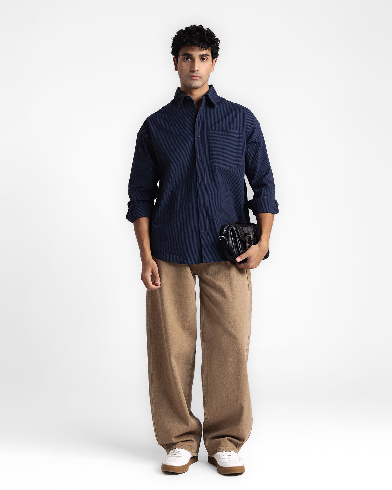 Men Regular Fit Casual Shirt - Engine - Buy Now