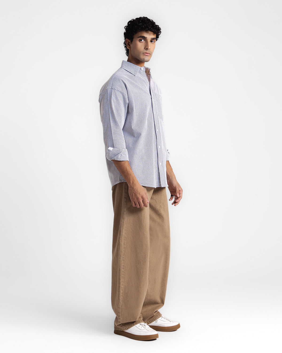 Men Loose Fit Casual Shirt - Engine - Buy Now