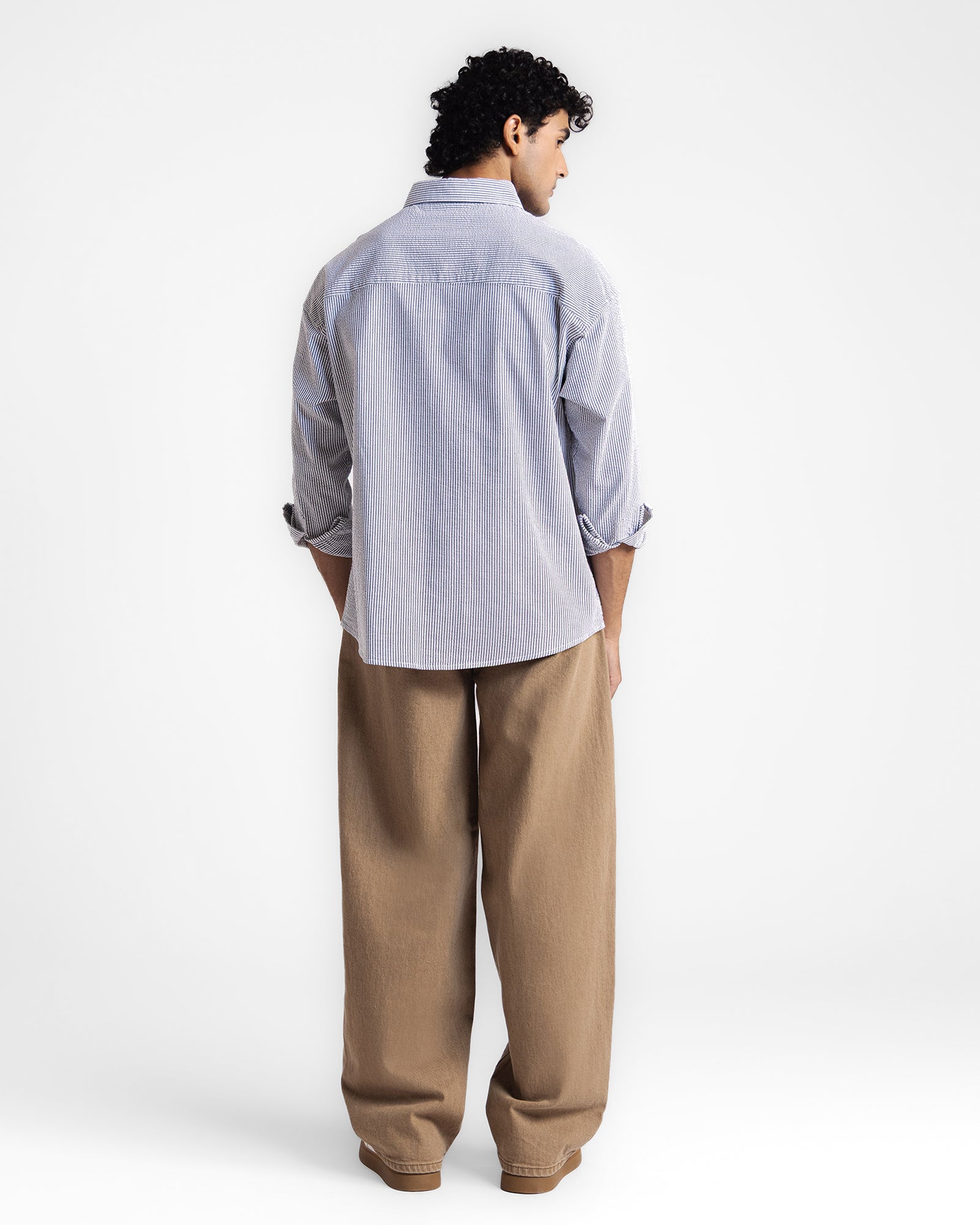 Men Loose Fit Casual Shirt - Engine - Buy Now