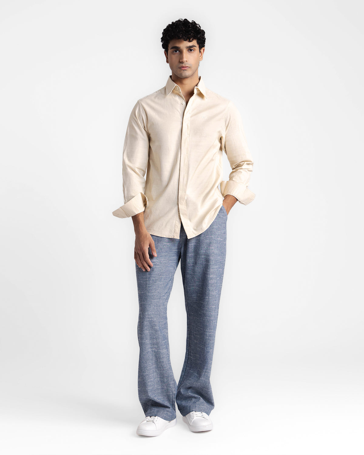 Men Regular Fit Casual Shirt - Engine - Buy Now
