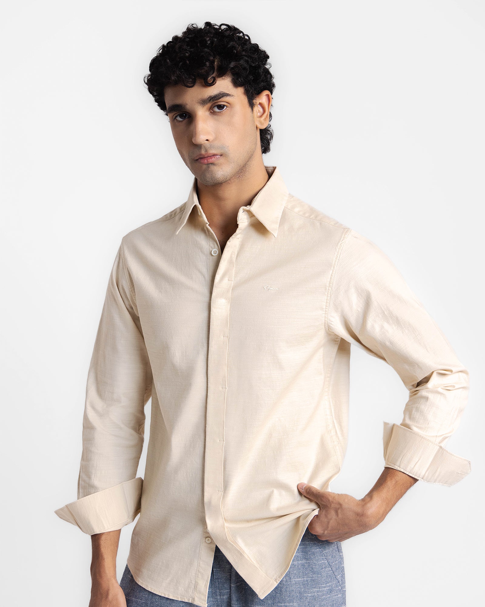 Men Regular Fit Casual Shirt - Engine - Buy Now