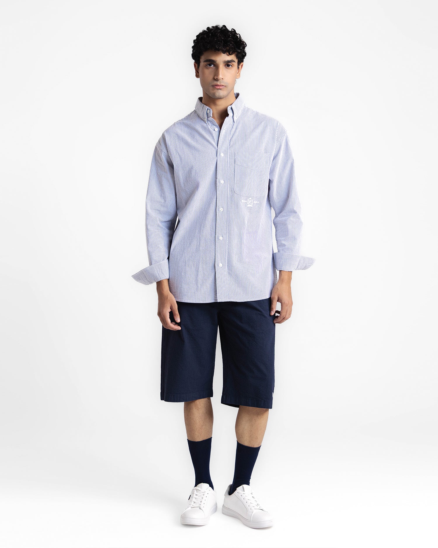 Men Boxy Fit Casual Shirt - Engine - Buy Now
