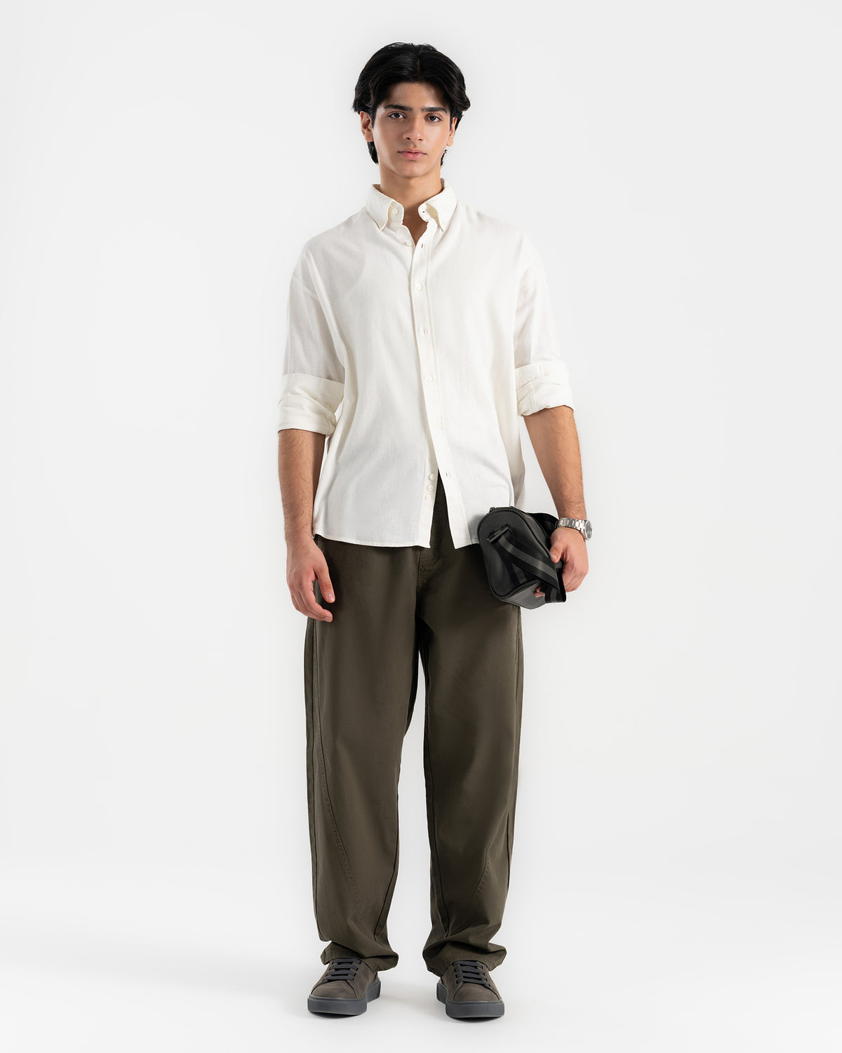 Men Boxy Fit Casual Shirt