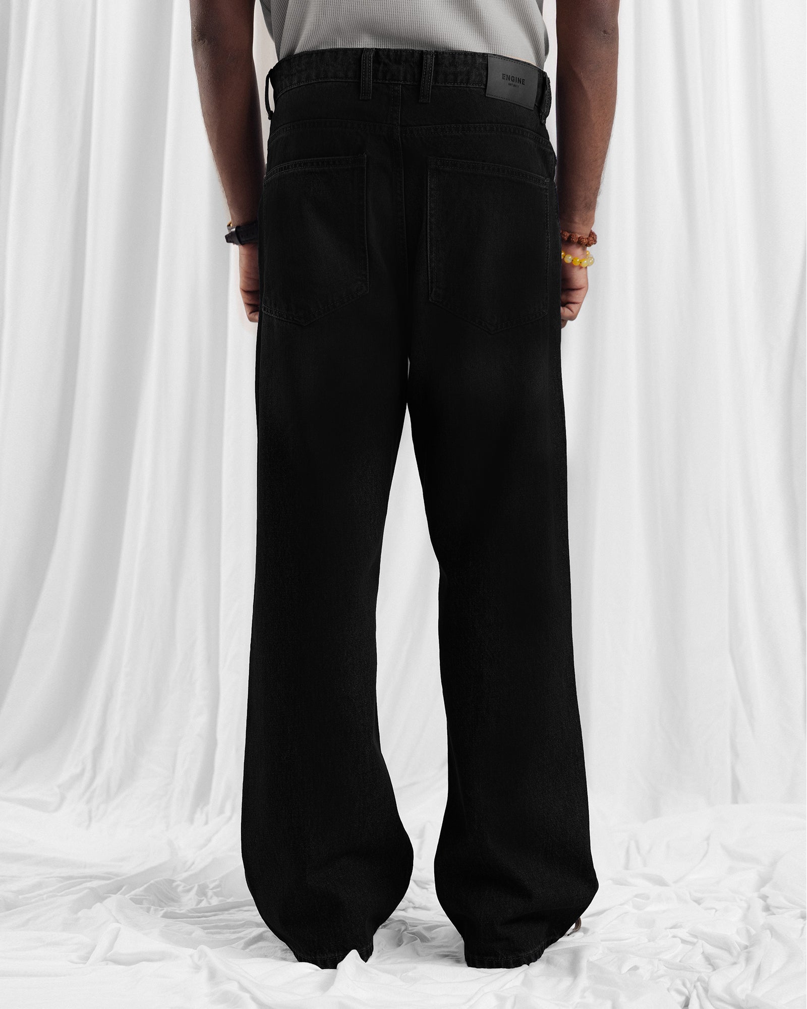 Men Baggy Fit Denim - Engine - Buy Now