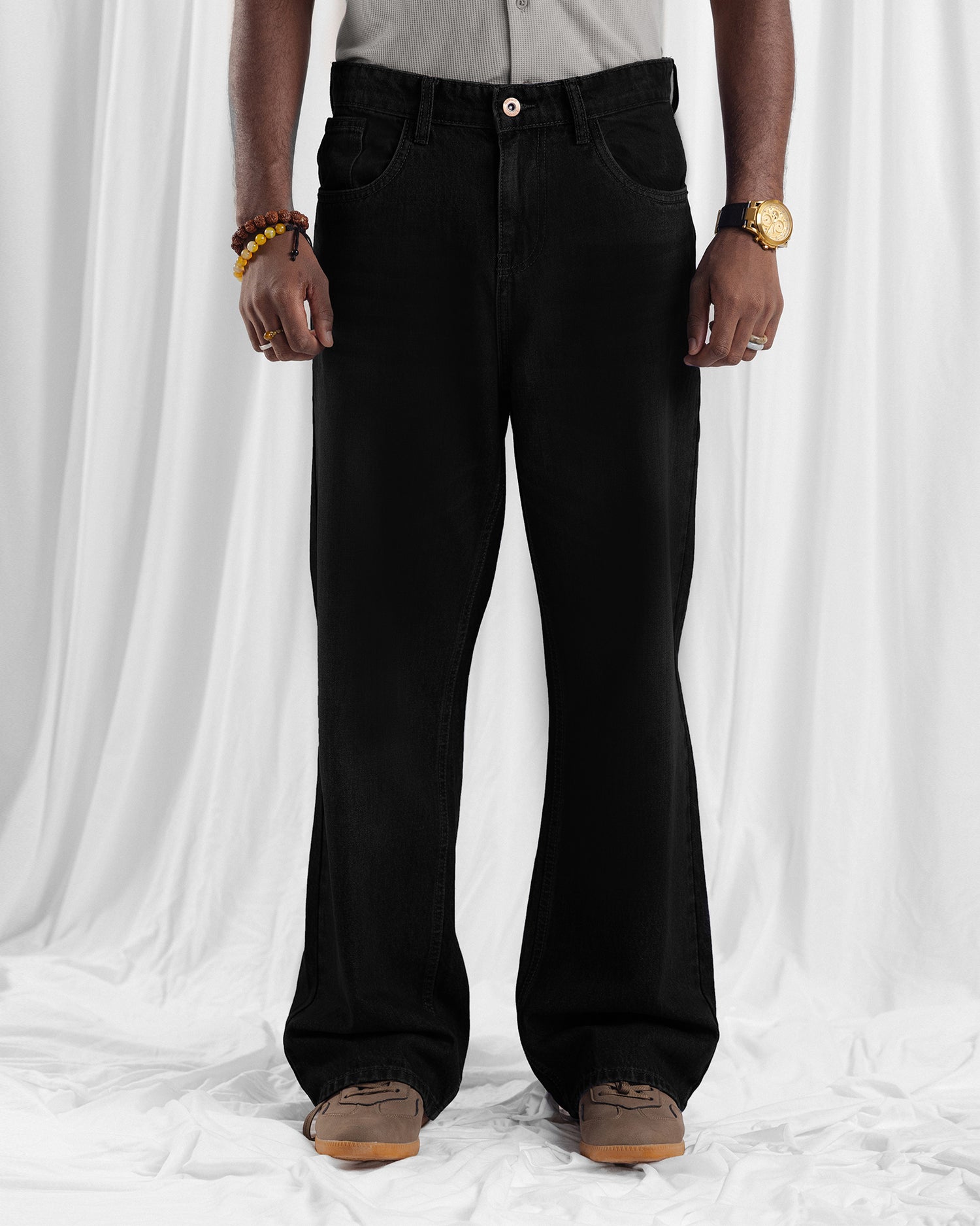 Men Baggy Fit Denim - Engine - Buy Now
