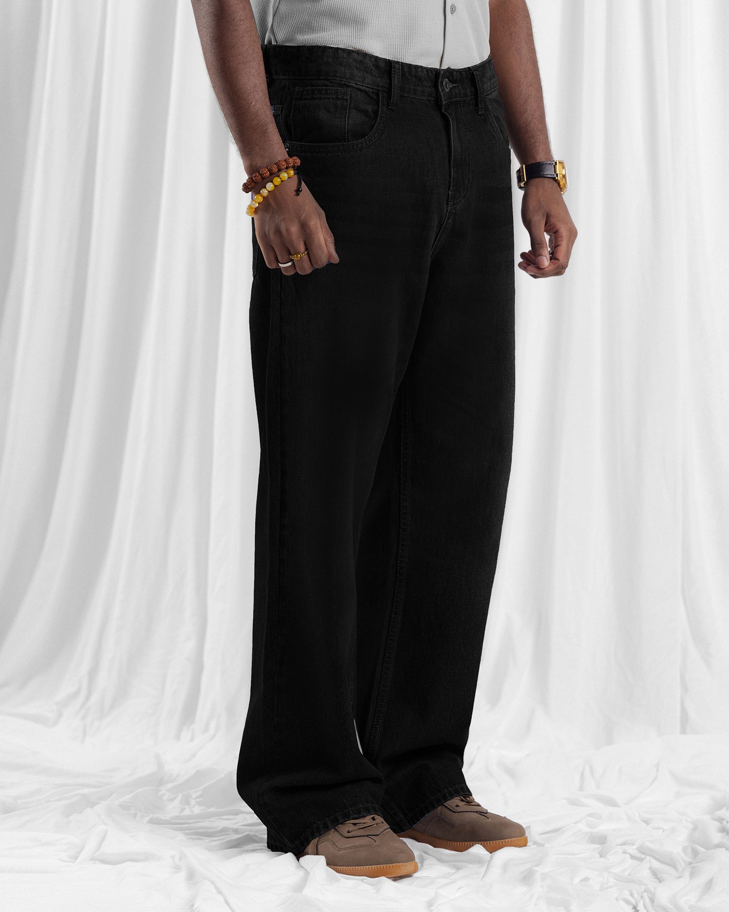 Men Baggy Fit Denim - Engine - Buy Now