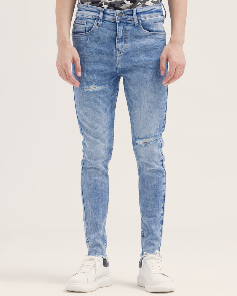 Men Carrot Fit Denim - Engine - Buy Now