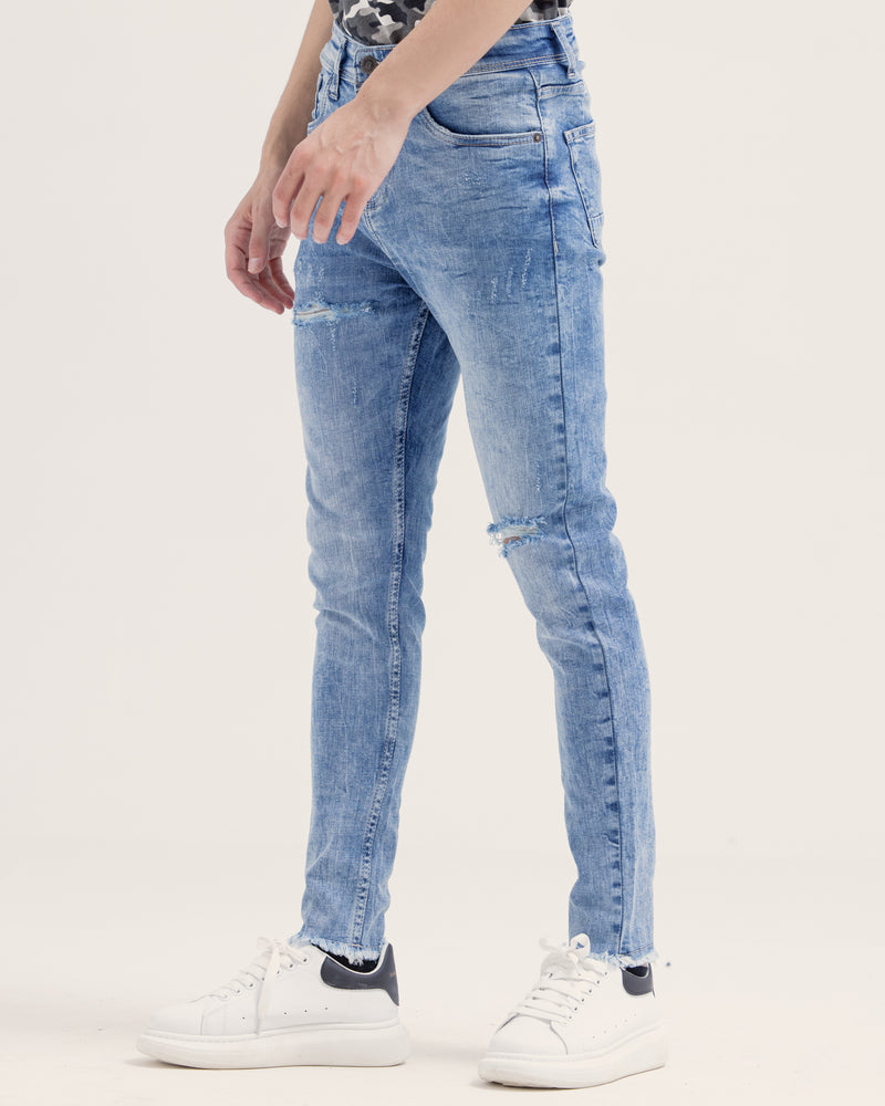 Men Carrot Fit Denim - Engine - Buy Now