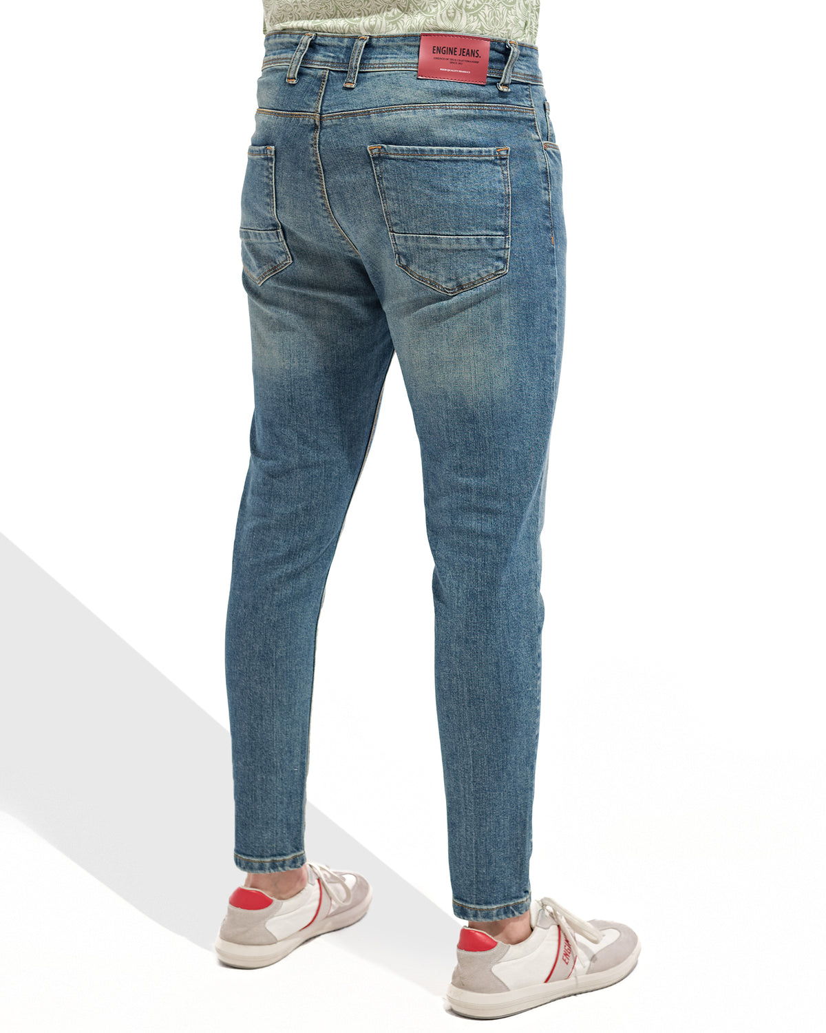 Men Carrot Fit Denim - Engine - Buy Now