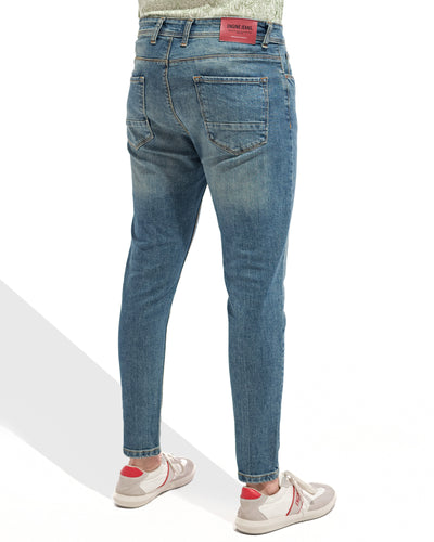 Men Carrot Fit Denim