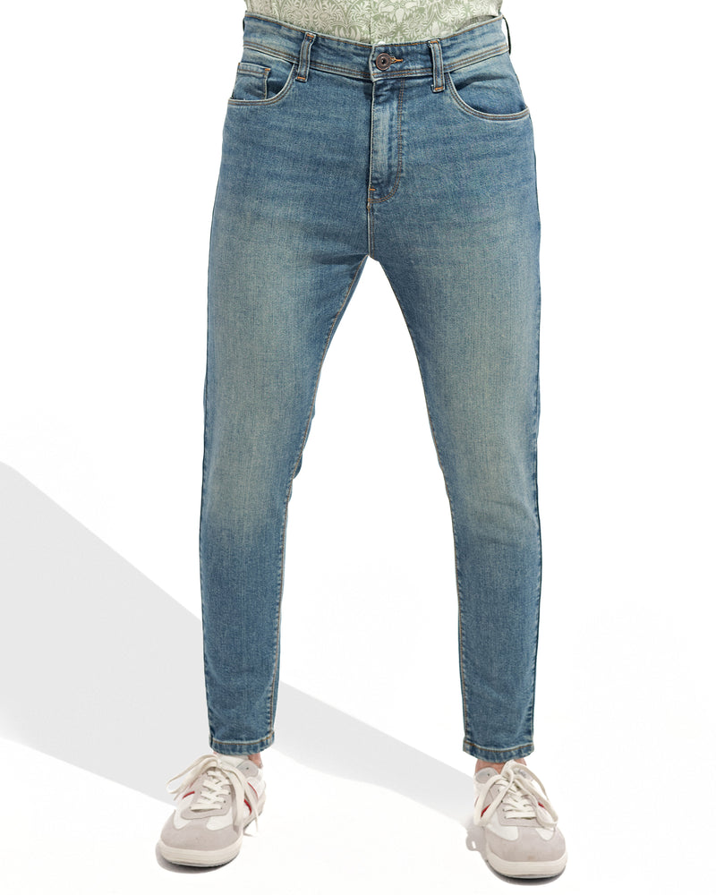 Men Carrot Fit Denim - Engine - Buy Now