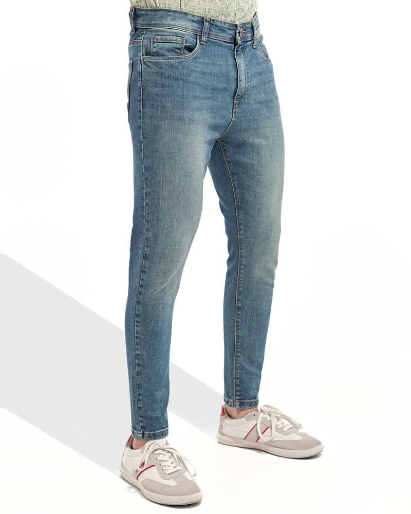 Men Carrot Fit Denim - Engine - Buy Now