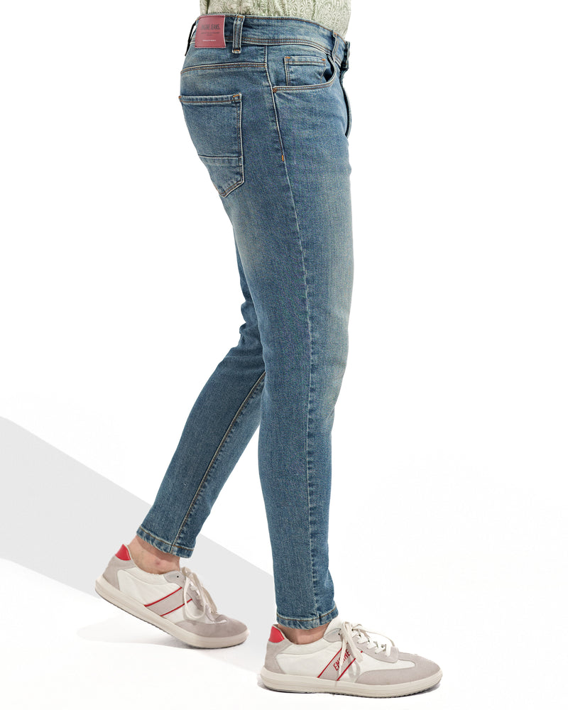 Men Carrot Fit Denim - Engine - Buy Now