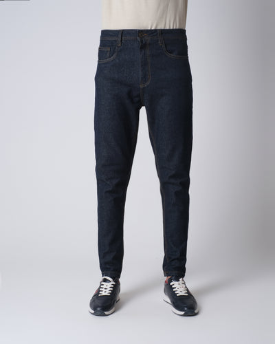Men Carrot Fit Denim