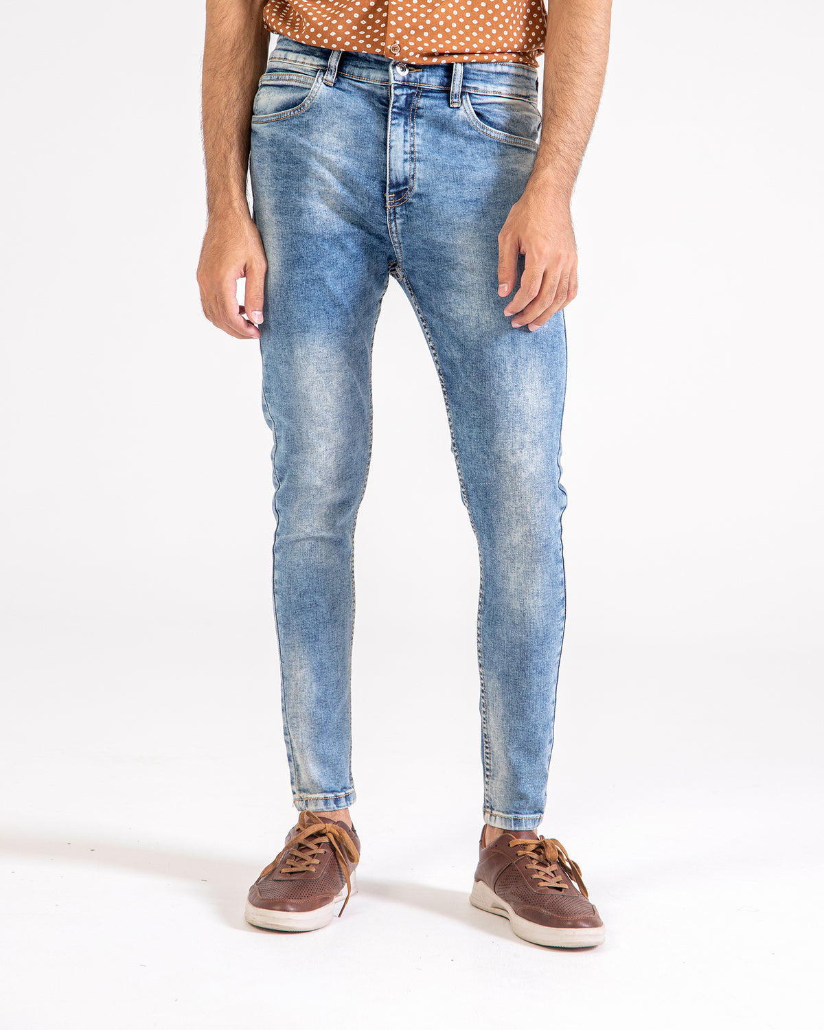 Men Carrot Fit Denim - Engine - Buy Now