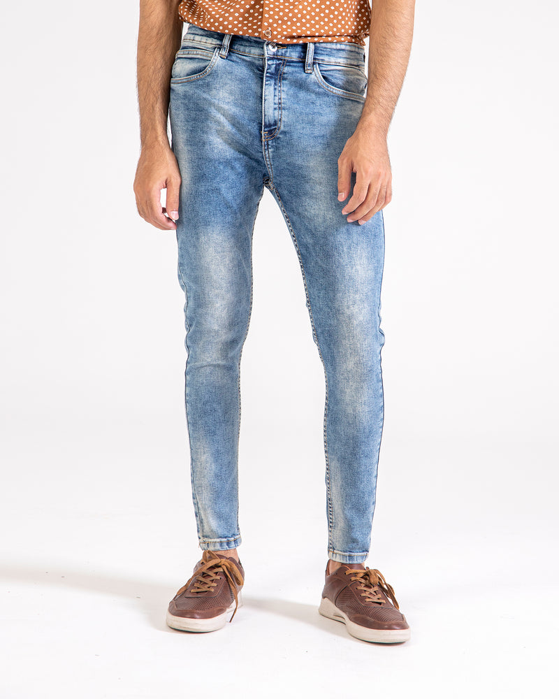 Men Carrot Fit Denim - Engine - Buy Now
