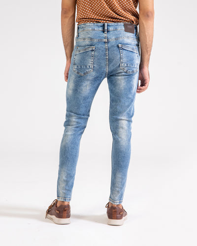 Men Carrot Fit Denim