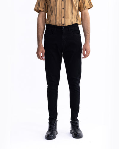 Men Carrot Fit Denim