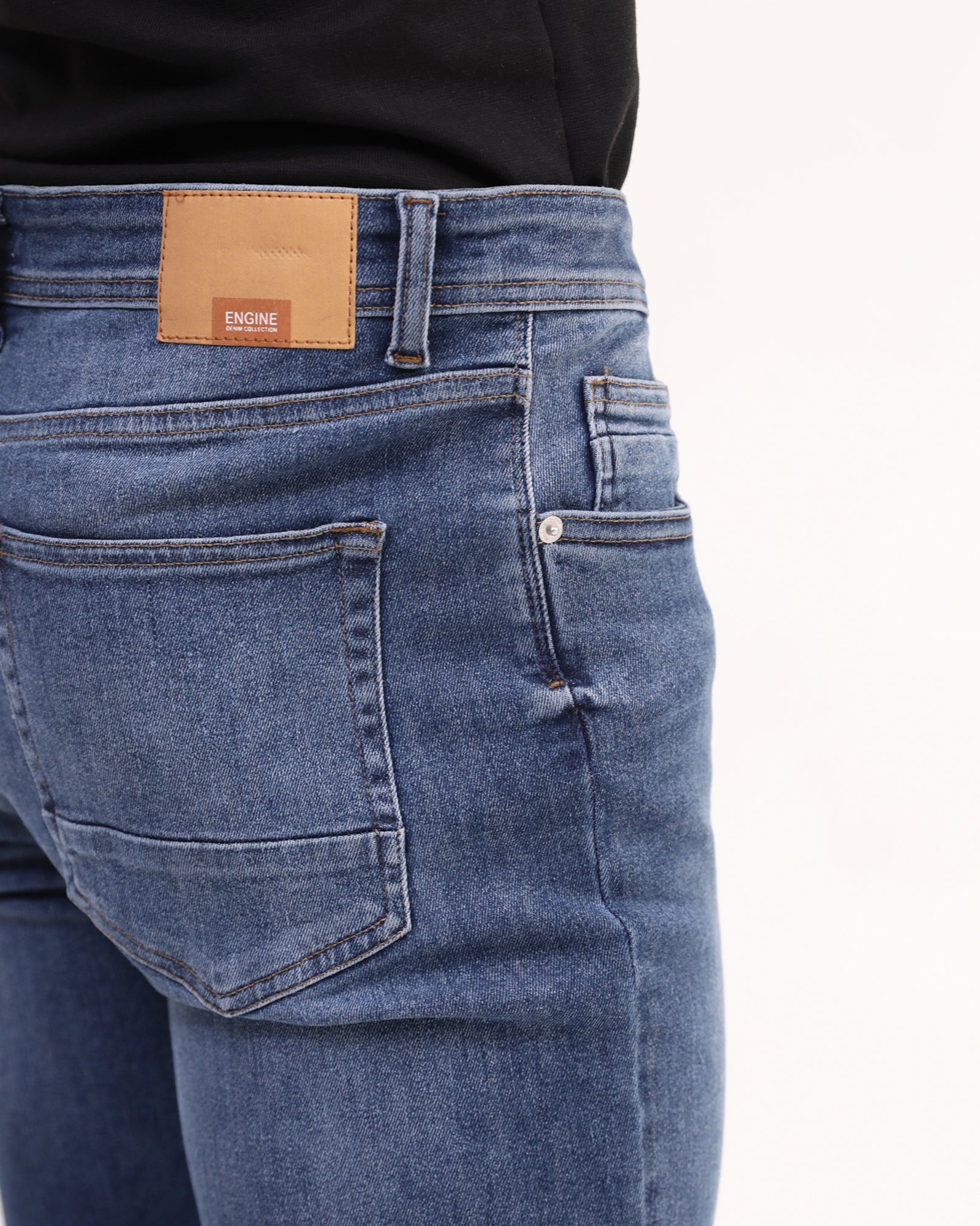 Men Slim Fit Denim