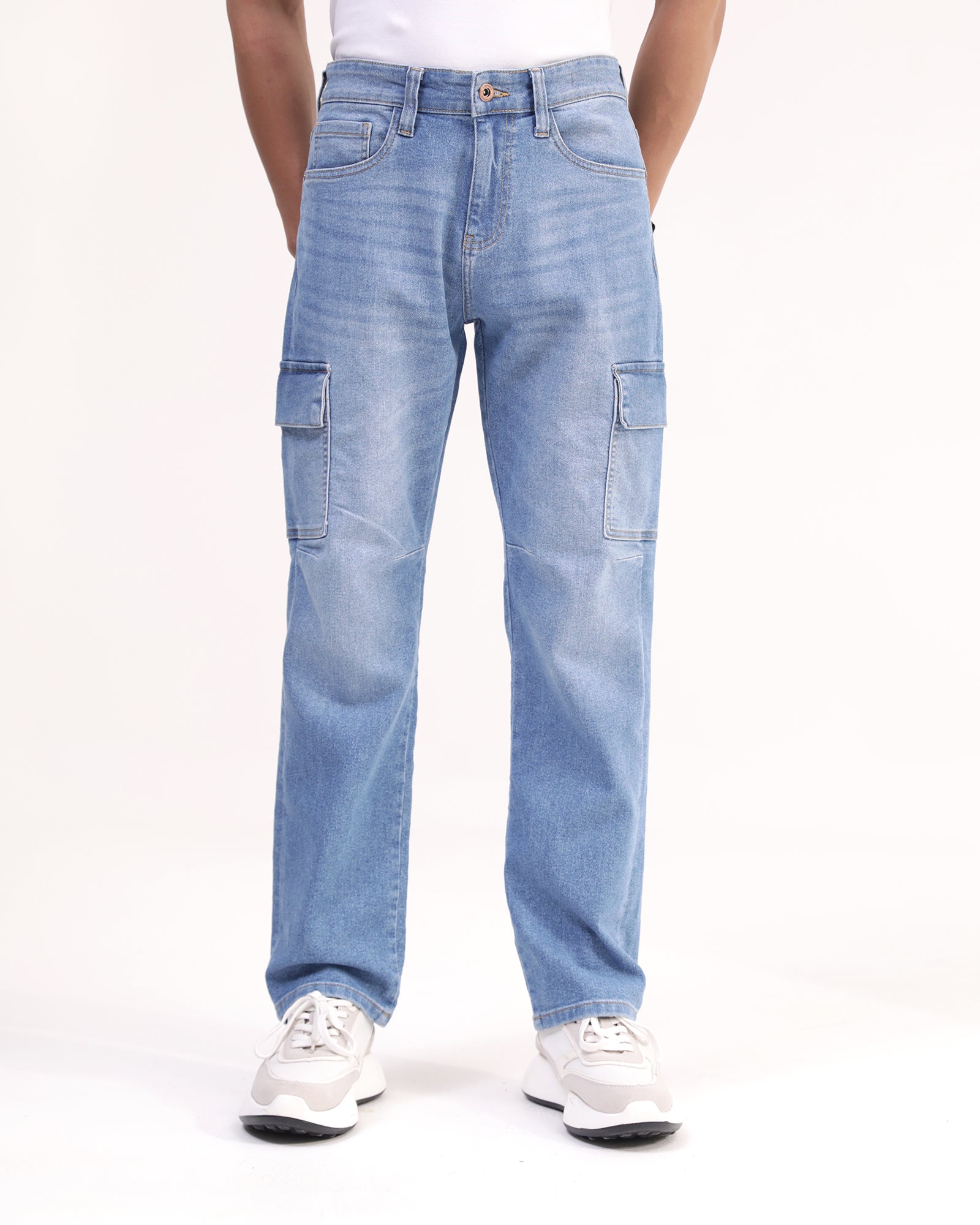 Men Cargo Denim