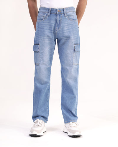 Men Cargo Denim