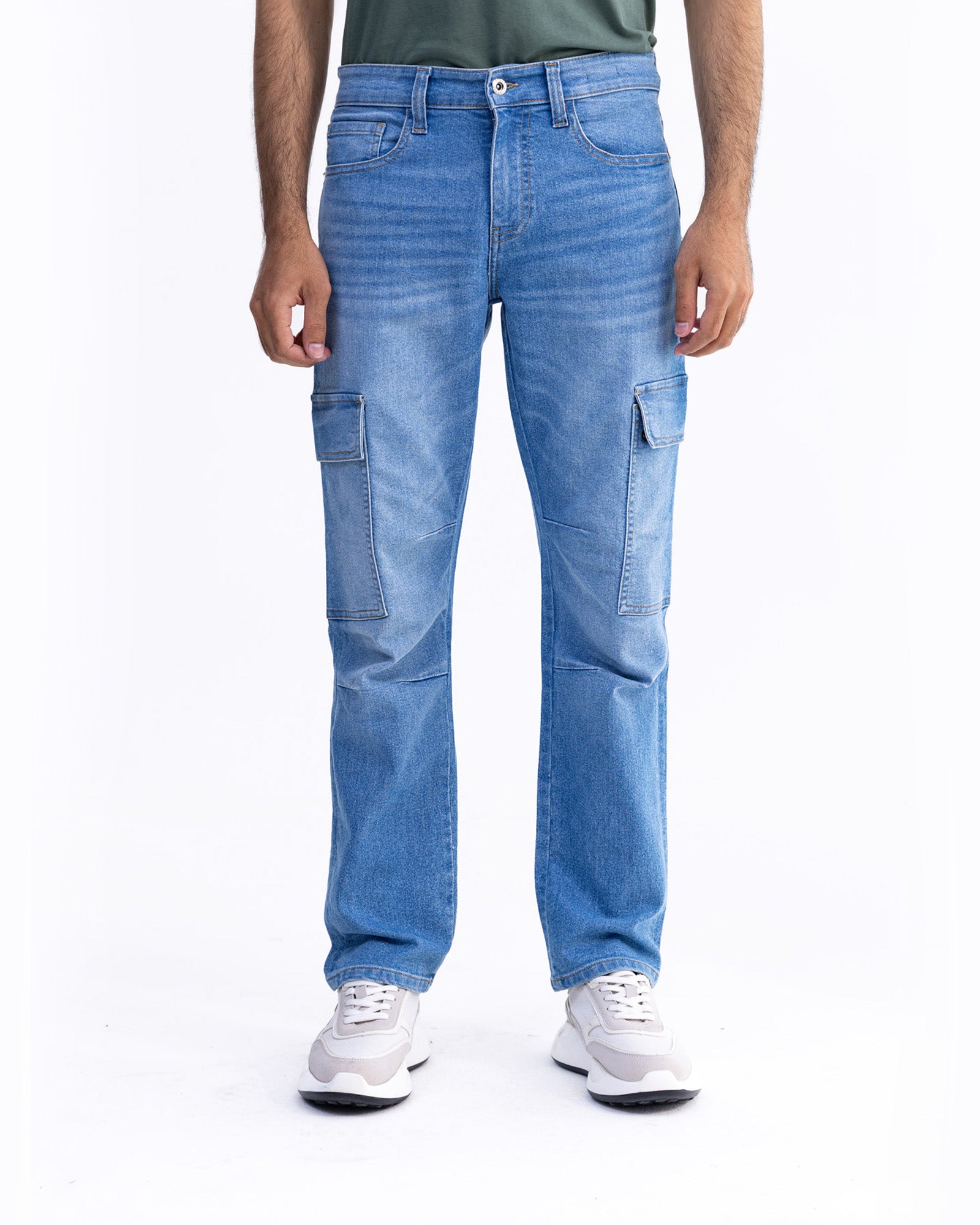 Men Cargo Denim