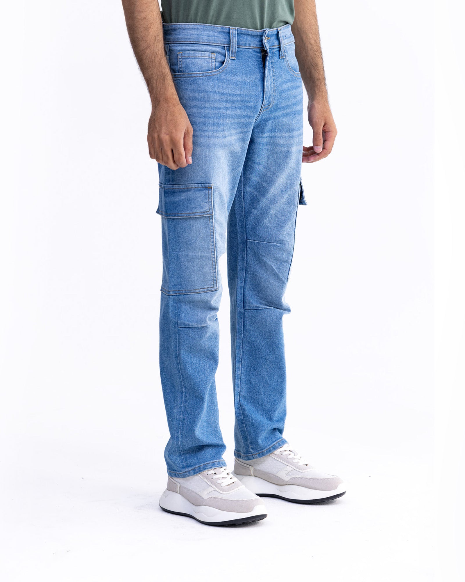 Men Cargo Denim