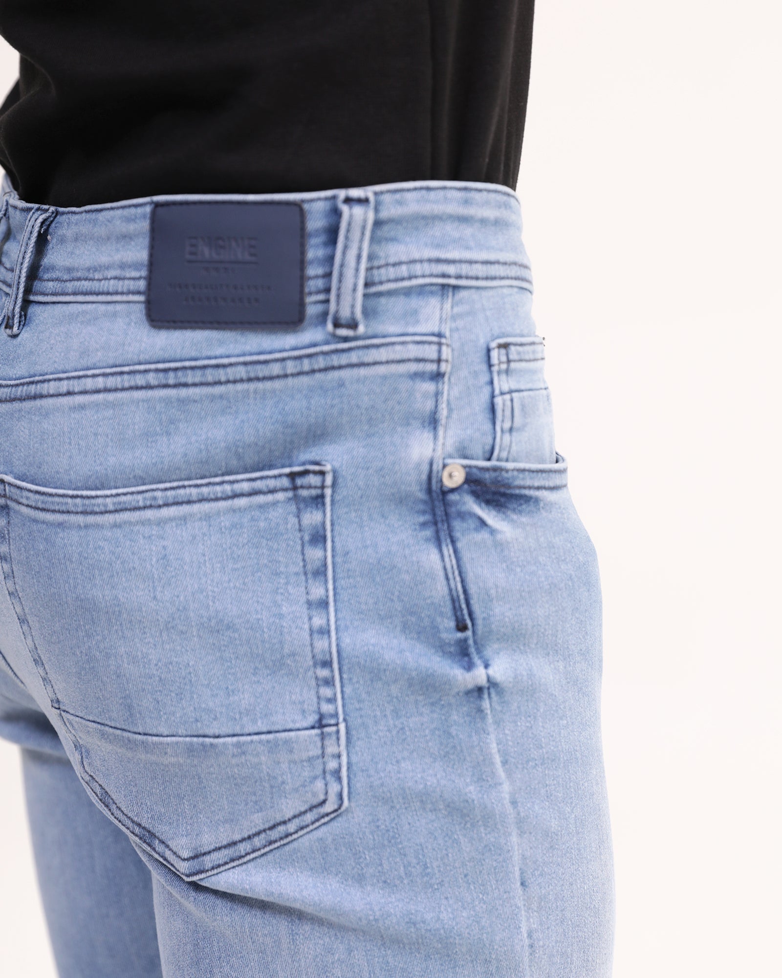 Men Slim Fit Denim