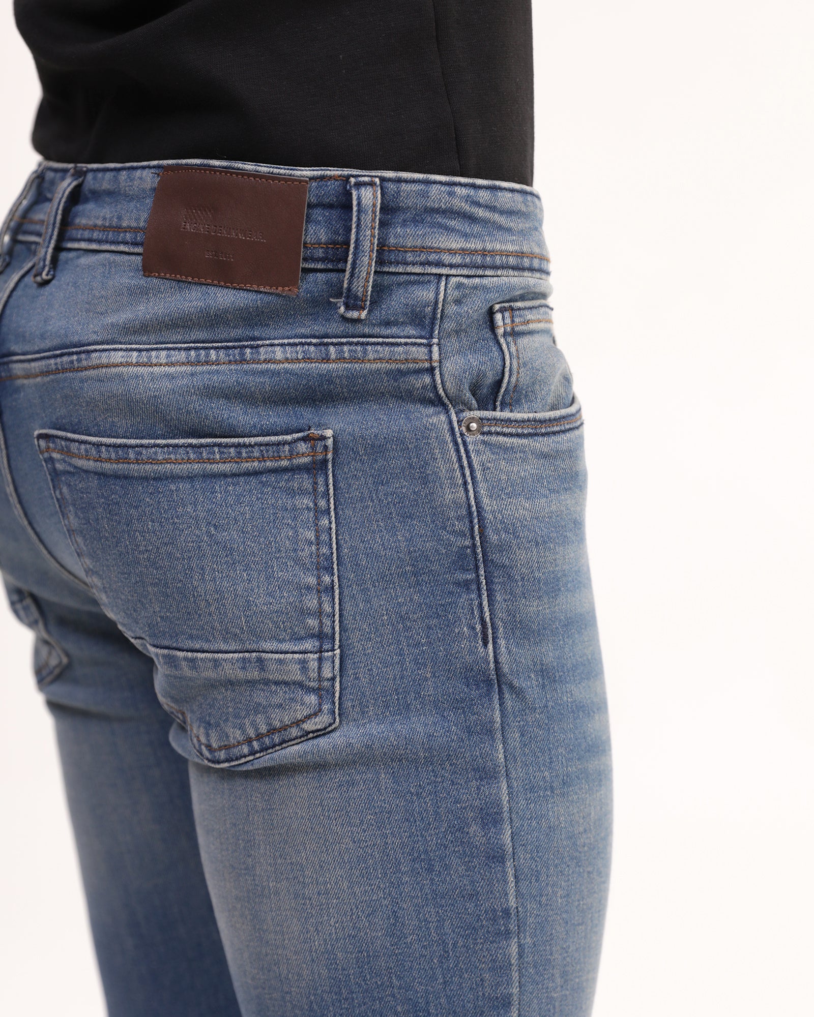 Men Slim Fit Denim - Engine - Buy Now