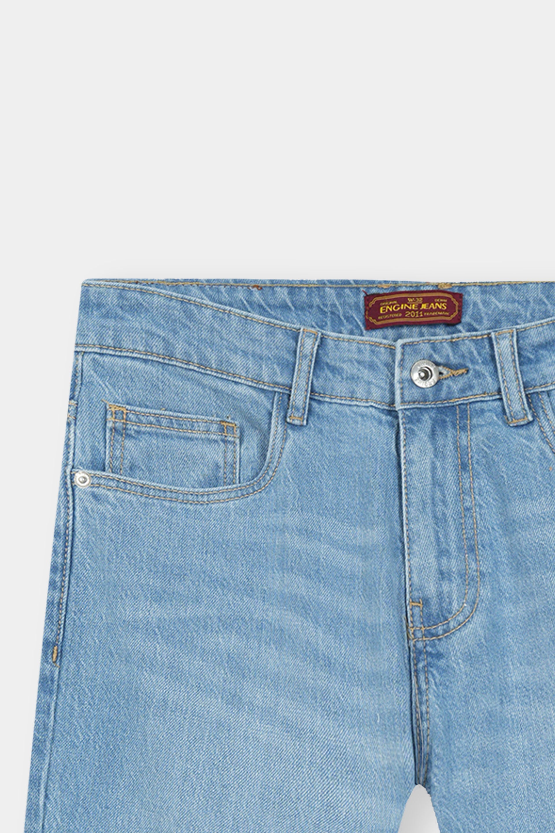 Men Regular Fit Denim - Engine - Buy Now