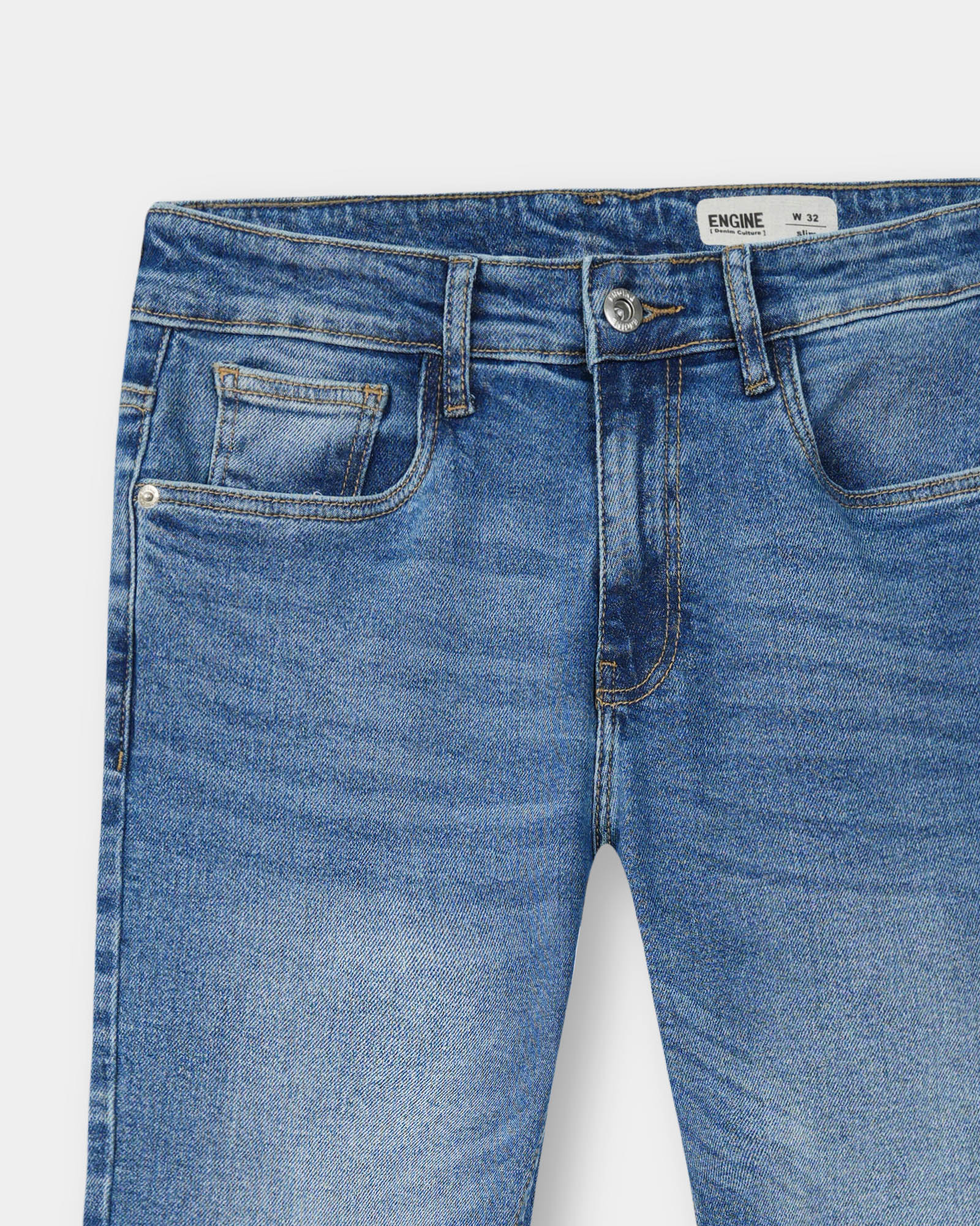 Men Slim Fit Denim - Engine - Buy Now