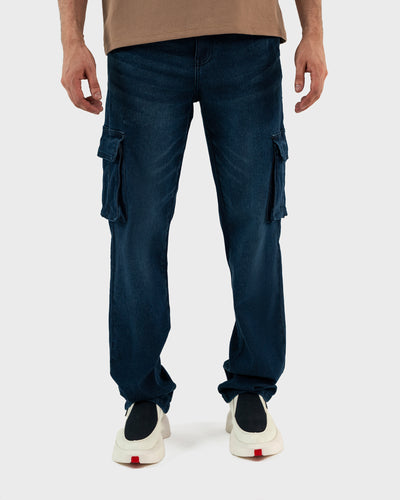 Men Cargo Denim