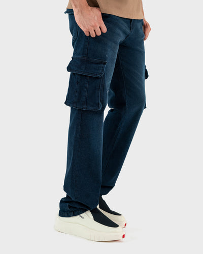 Men Cargo Denim