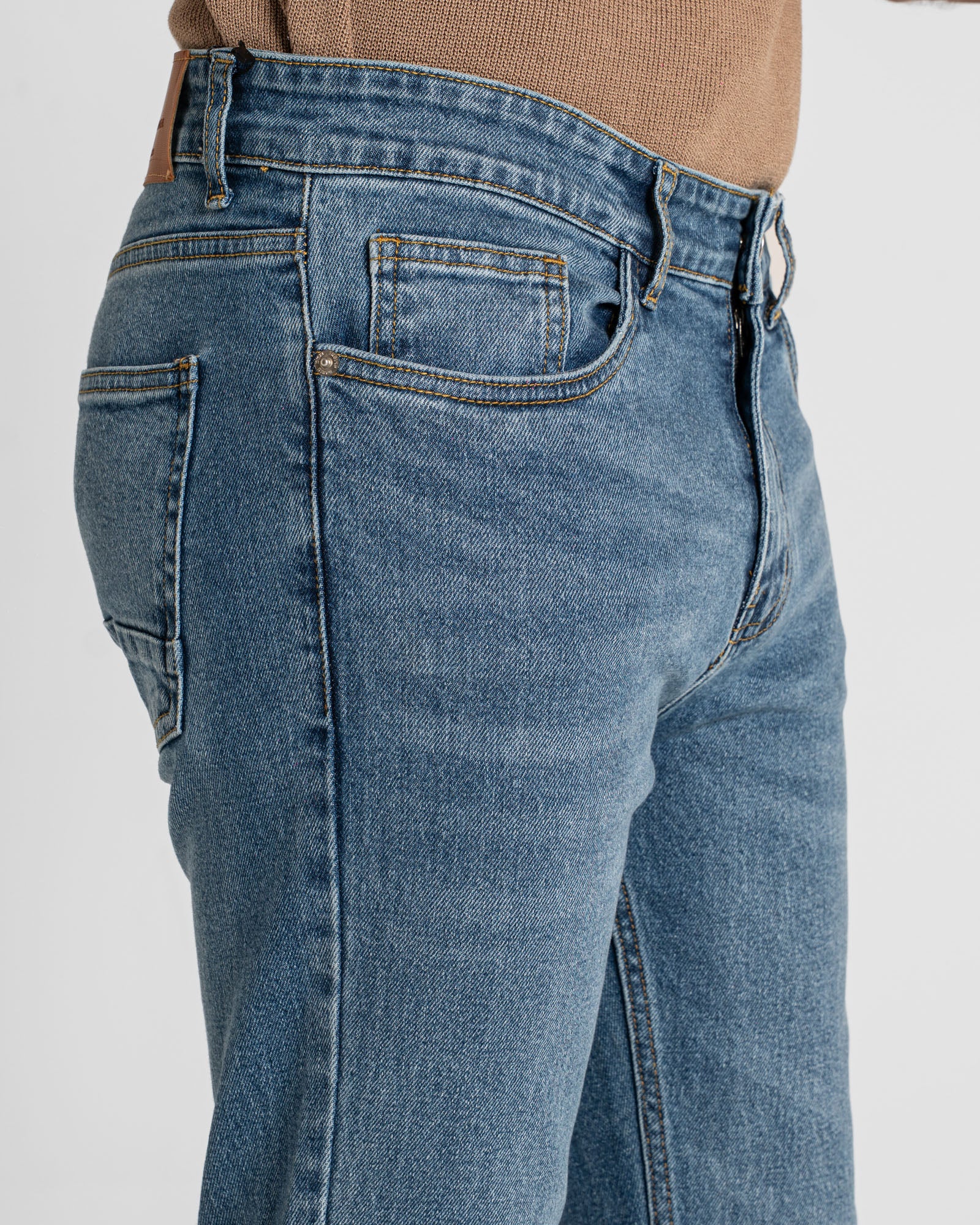 Men Slim Fit Denim
